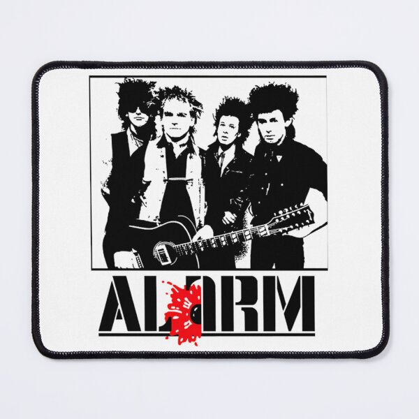 Item preview, The Alarm Welsh Alternative Rock Portrait designed and sold by MichaelsqStudio.