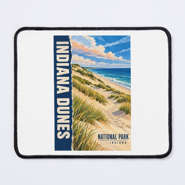 Item preview, Indiana Dunes National Park - Indiana designed and sold by GoodOldVintage.