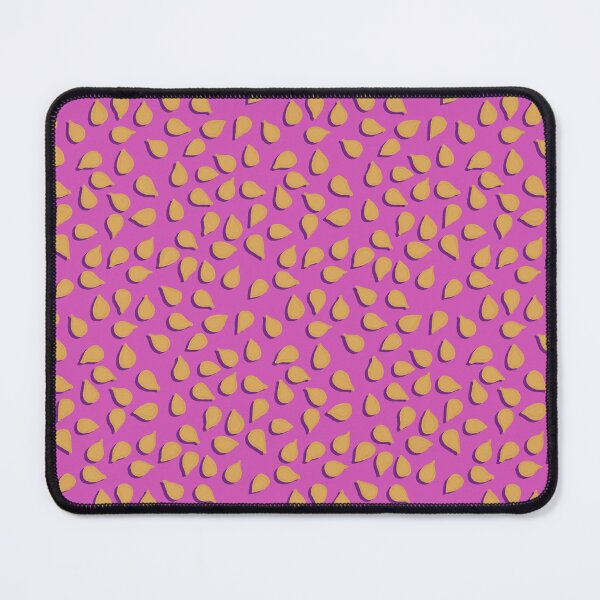 Item preview, ¡Pepitas! Semillas de calabaza amarillas sobre fondo rosa designed and sold by MayCartPrintArt.