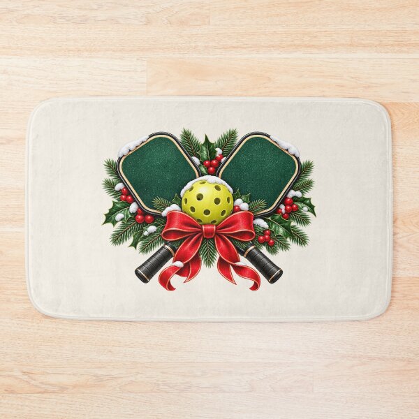 Item preview, Pickleball Christmas Gift Festive Paddle Holiday Design designed and sold by Corvoria.