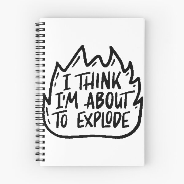 Item preview, I'm About to Explode Funny Expression Graphic Design designed and sold by soufianeiza.