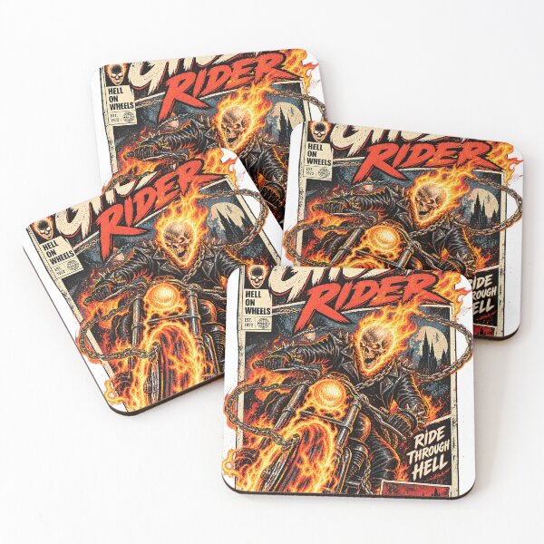 Item preview, Ghost Rider Hell On Wheels Vintage Art designed and sold by Bawwe.