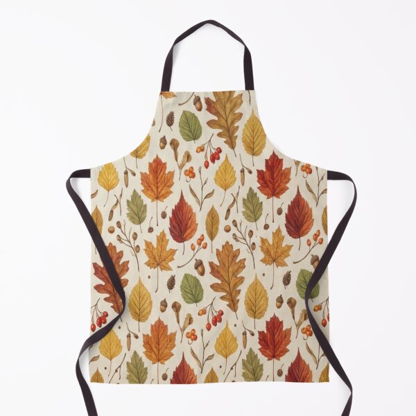 Item preview, Autumm leaves acorns autumn foliage seamless pattern designed and sold by Bywithrose instant studio.