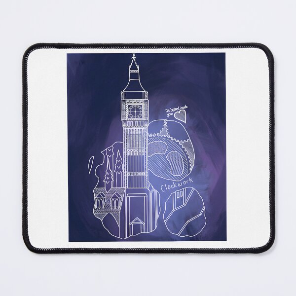 Item preview, Clockwork Town Steampunk Inspired Mechanical Cityscape Design designed and sold by soufianeiza.