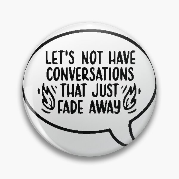 Item preview, Let's Not Have Conversations Minimalist Quote Design designed and sold by soufianeiza.