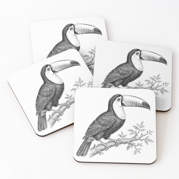 Item preview, Toucan Vintage Engraving Illustration designed and sold by luisluisluis.
