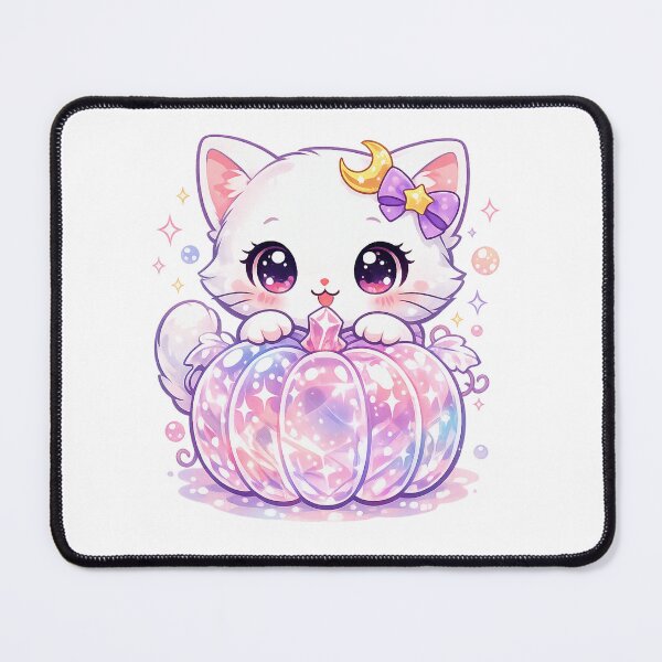 Item preview, Pastel Moon Magic Pumpkin Kitty designed and sold by Sommium .