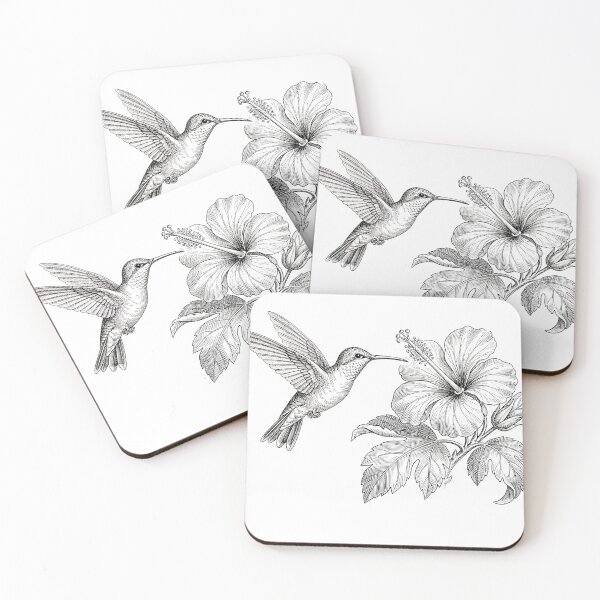 Item preview, Hummingbird Vintage Engraving Illustration designed and sold by luisluisluis.