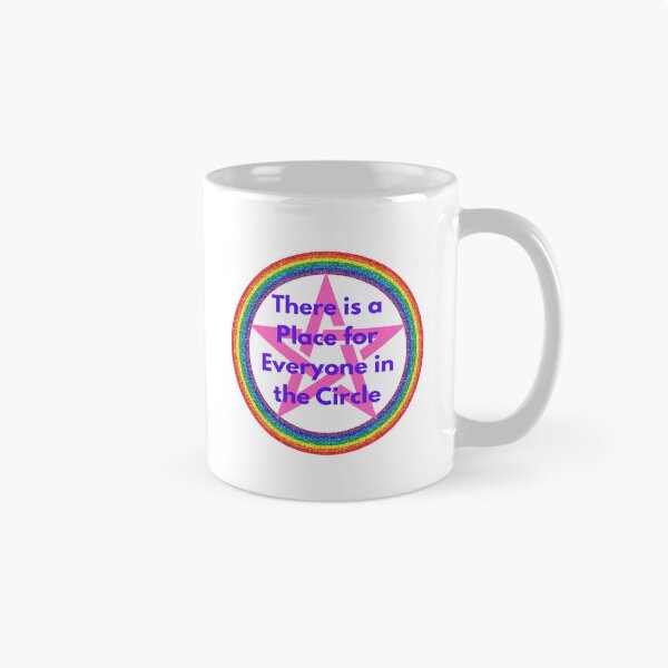 Item preview, There Is a Place for Everyone in the Circle – Rainbow Pride Design by Witch Joseph designed and sold by Witch Joseph.
