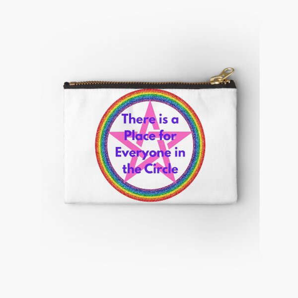 Item preview, There Is a Place for Everyone in the Circle – Rainbow Pride Design by Witch Joseph designed and sold by Witch Joseph.