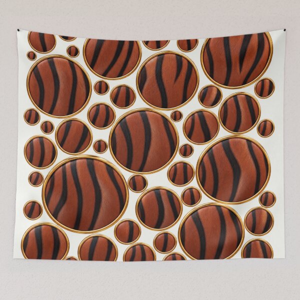 Item preview, Luxury Kudu Skin Circle Pattern designed and sold by annenambiro.