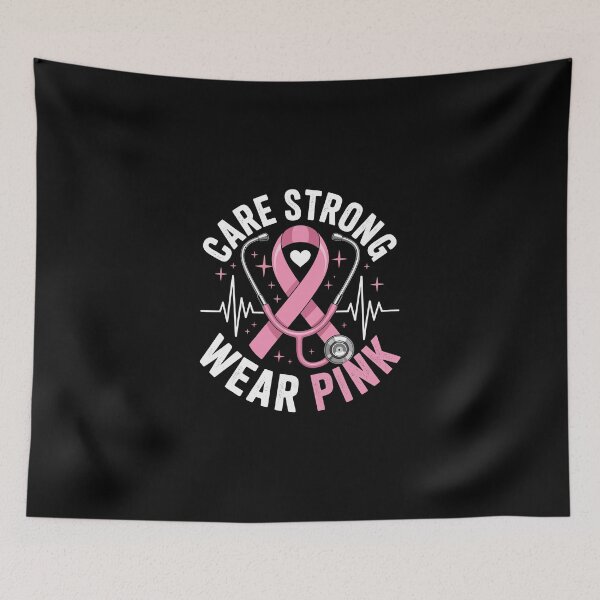 Item preview, Care strong wear pink designed and sold by jkrphoto.