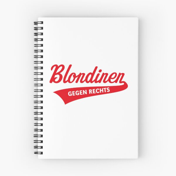 Item preview, Blondes Against the Right (Blonde / Blonde / Lettering / Red) designed and sold by MrFaulbaum.