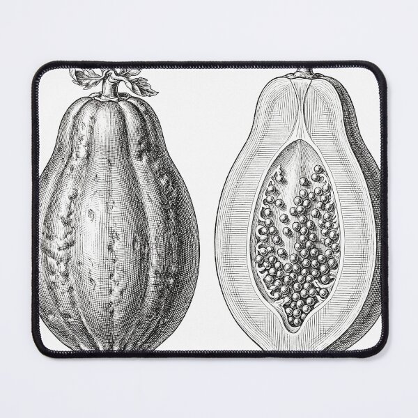 Item preview, Papaya Vintage Engraving Illustration designed and sold by luisluisluis.
