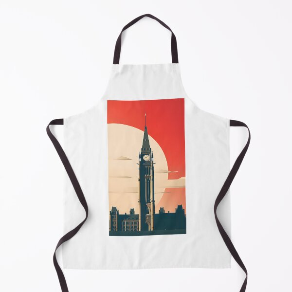 Item preview, Minimalist Illustration of the Canadian Parliament Building Architecture designed and sold by MartinsErdmanis.