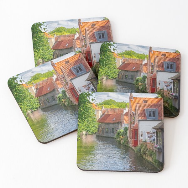 Item preview, Picturesque Bruges Canal Houses Bruge City Belgium designed and sold by Martyn R Arnold Fine Art Nature & Landscape Photography.