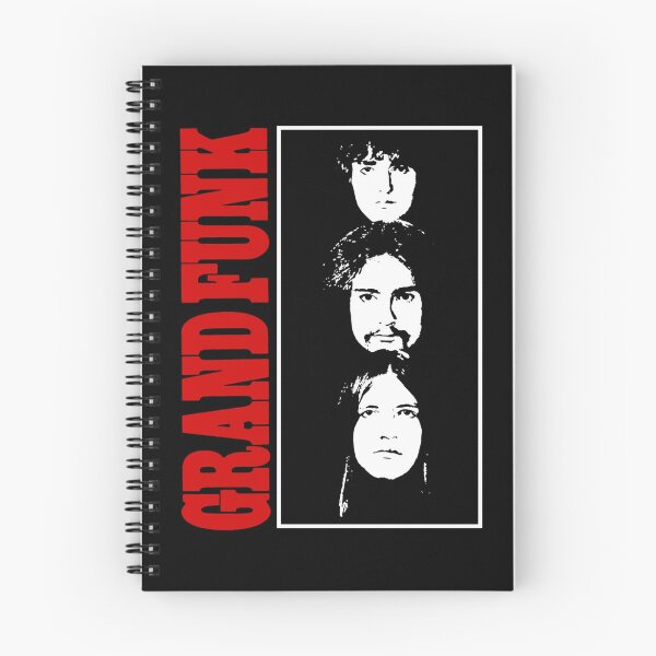 Item preview, Grand Funk Railroad Monochrome Retro Portrait designed and sold by stevenrbailey.