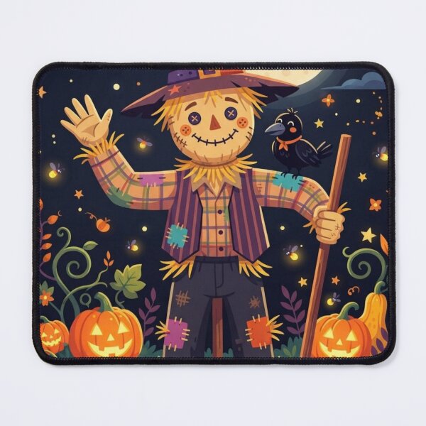Item preview, Magical Halloween Scarecrow designed and sold by StickVerse by Owais.