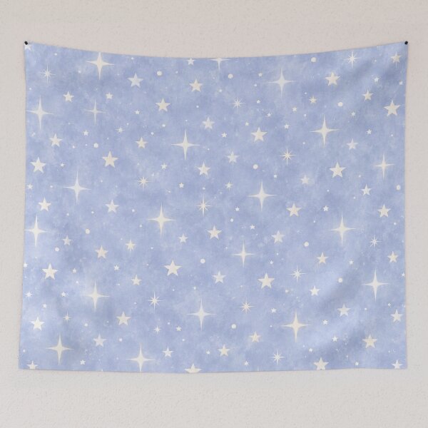 Item preview, Lavender Star Pattern – Dreamy Watercolor Celestial Stars designed and sold by BROHLine Studio.