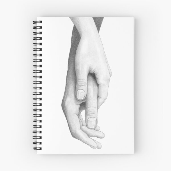 Item preview, Holding Hands Pencil Drawing  designed and sold by MattHackArt.