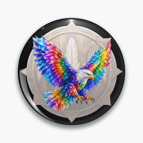 Item preview, Eagle Crystal Spirit Guide designed and sold by Karen Wood.
