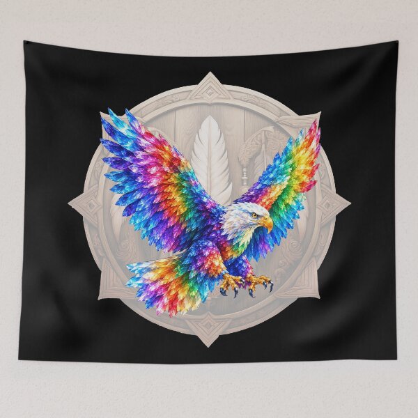 Item preview, Guía espiritual de cristal de águila designed and sold by Karen Wood.