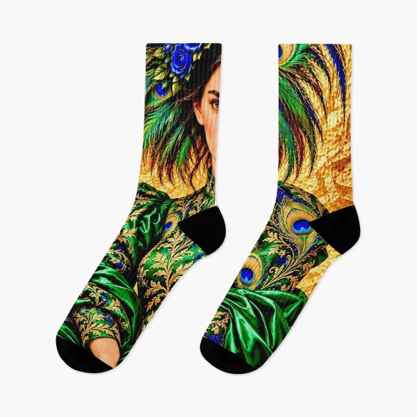 Aperçu de l'œuvre Peacock Diva Frida créée et vendue par reggiemercedes.
