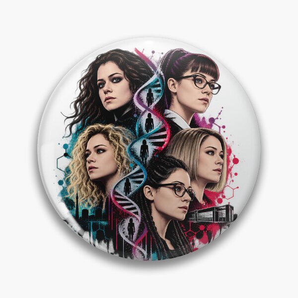 Item preview, Orphan Black Clone Club DNA Science Fiction Fan Art designed and sold by DrMerlin.