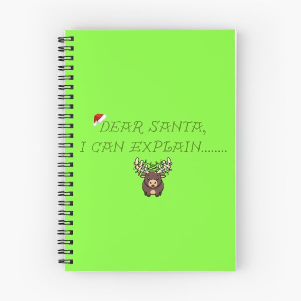 Item preview, Dear Santa I Can Explain Reindeer Christmas Lights designed and sold by SolutionsArt.