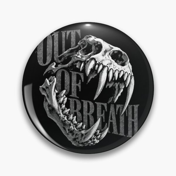Item preview, Out of Breath Dinosaur Skull designed and sold by SassCity.