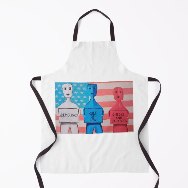Item preview, Tres activistas con la bandera estadounidense designed and sold by RoderickArtDC.