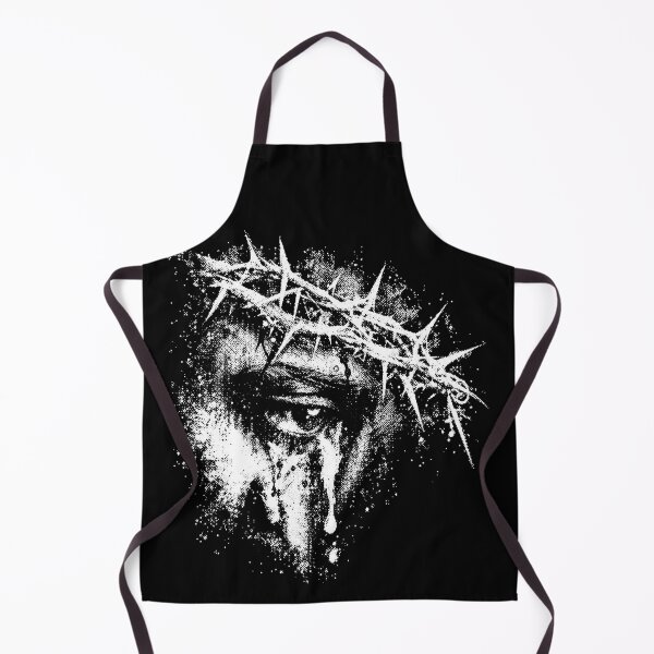 Item preview, Crowned Jesus Grunge Portrait designed and sold by SassCity.
