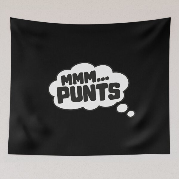Item preview, MMM Punts Black White Thought Bubble Simple designed and sold by purrinink.