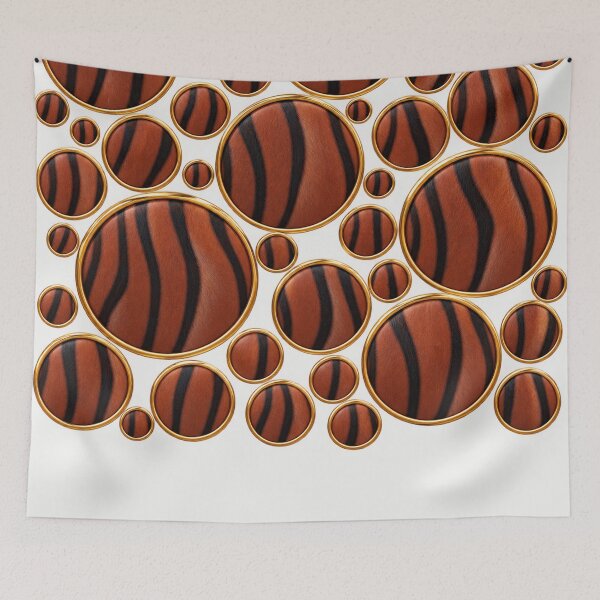 Item preview, Modern Wildlife Circle Pattern designed and sold by annenambiro.