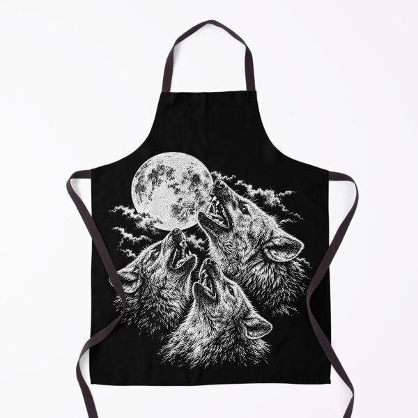 Item preview, Howling Wolves Under Full Moon designed and sold by SassCity.