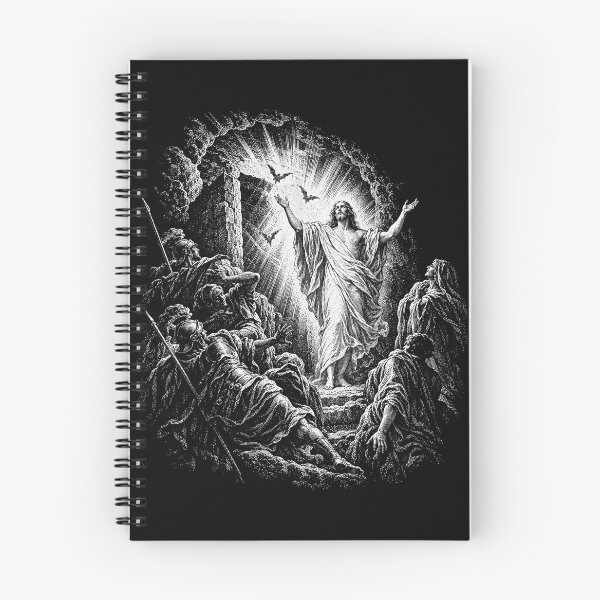 Artikelvorschau, Vintage-Gravur der Auferstehung Jesu entworfen und verkauft von SassCity.