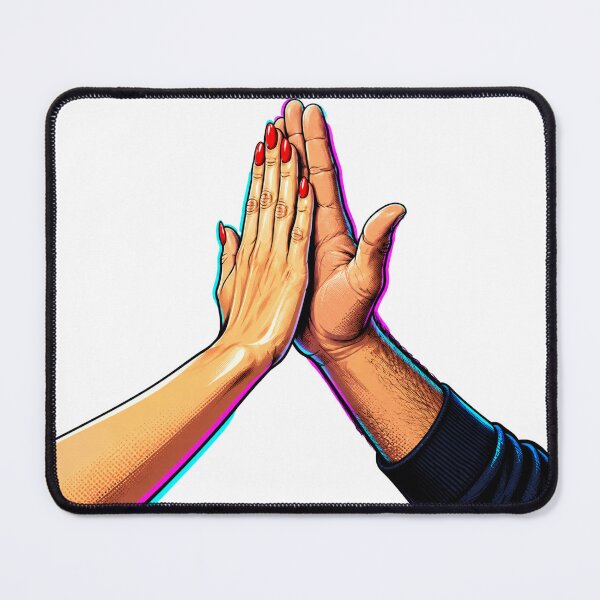 Item preview, High Five Together – Connection and Teamwork Design designed and sold by RDproject.