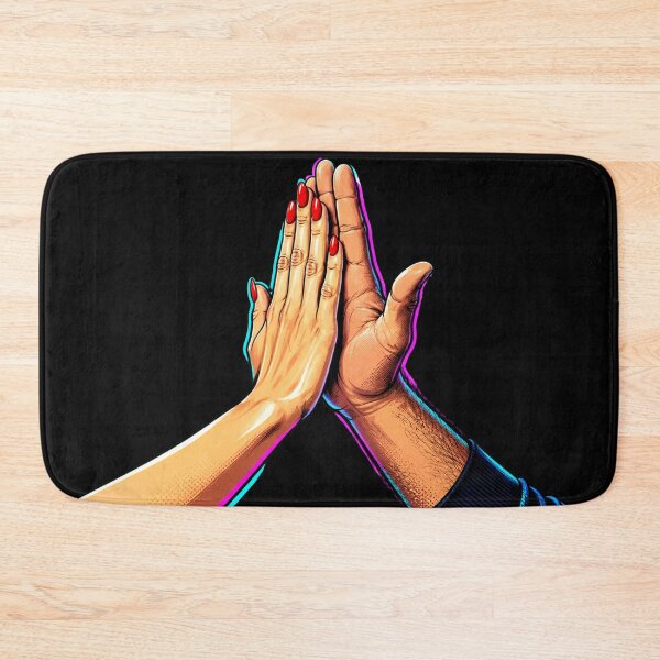 Item preview, High Five Together – Connection and Teamwork Design designed and sold by RDproject.