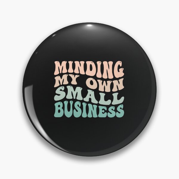 Artikelvorschau, Shop Owner - Minding my Own Small Business entworfen und verkauft von Artful Paws.