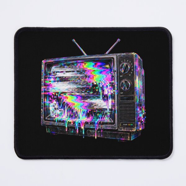 Item preview, Retro TV Cyber Culture - Glitchcore CRT Television Art designed and sold by Elżbieta  Kaps.