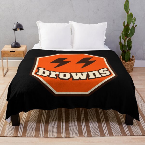 Artikelvorschau, Cleveland Browns Smiley Lightning Bolt Octagon entworfen und verkauft von purrinink.