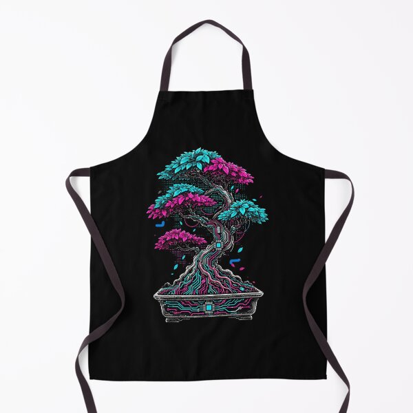 Item preview, Neon Cybernetic Bonsai Circuit Garden designed and sold by FUIRY .