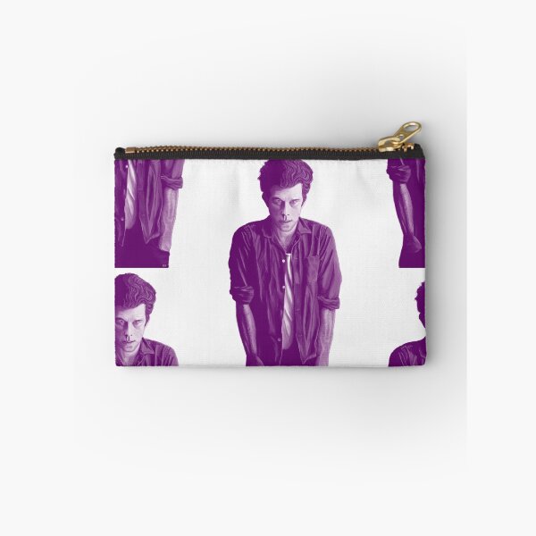 Item preview, Tom Waits in Purple, Magical Realism Portrait White Background, Single and Repeating Pattern designed and sold by Nicolette Olivier.