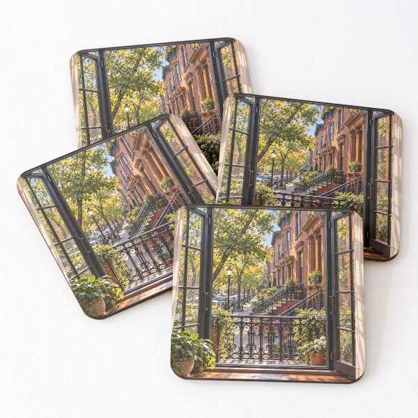 Item preview, Ventana de Brooklyn designed and sold by Jonnybonnie.