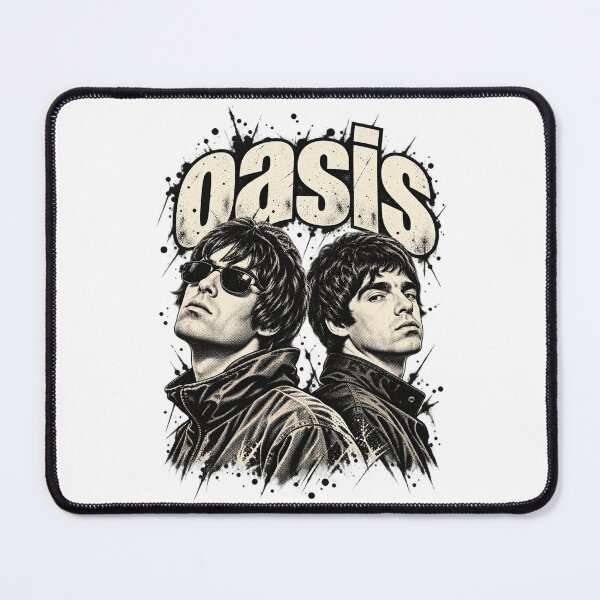Item preview, Oasis Band Portrait Liam Noel Gallagher Vintage designed and sold by purrinink.