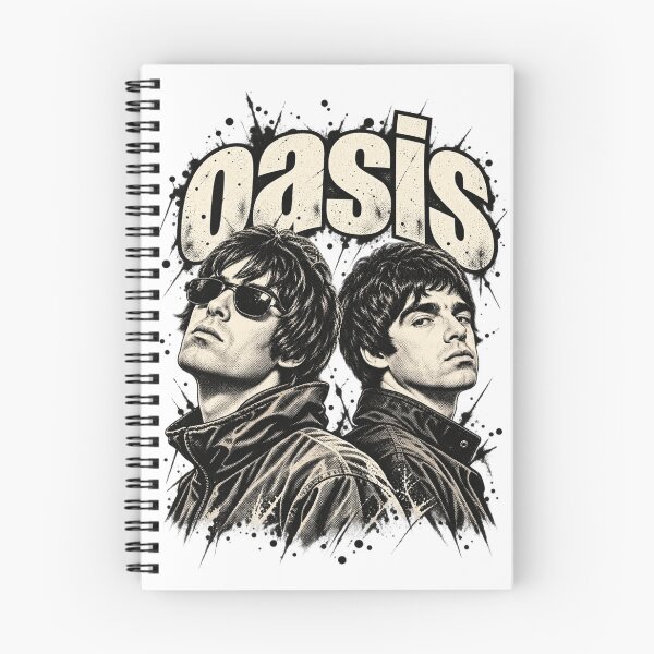 Item preview, Oasis Band Portrait Liam Noel Gallagher Vintage designed and sold by purrinink.