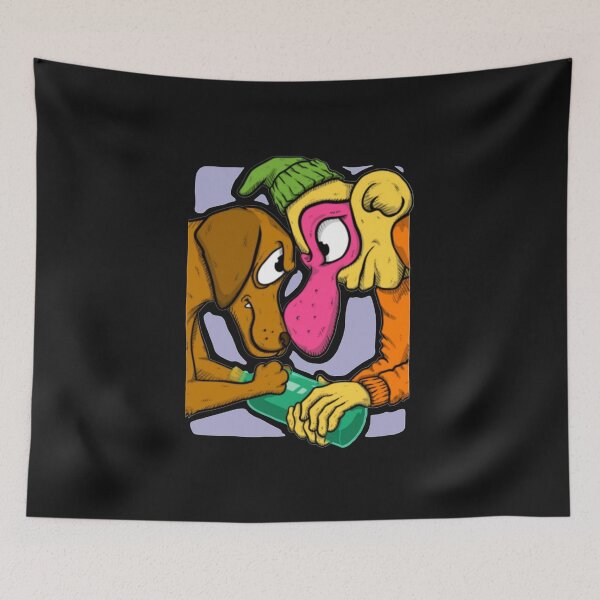 Item preview, Streetwear Underground Cartoon Dog designed and sold by Urmaximize.