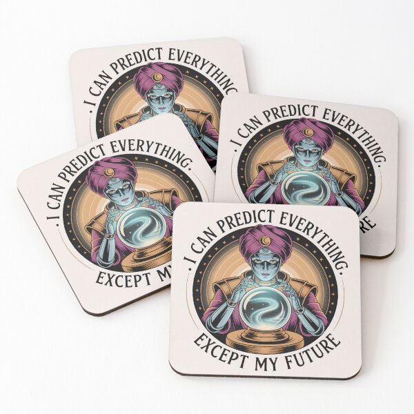 Item preview, I Can Predict Everything Except My Future – Funny AI Prediction Humor designed and sold by Jollys-ArtShop.