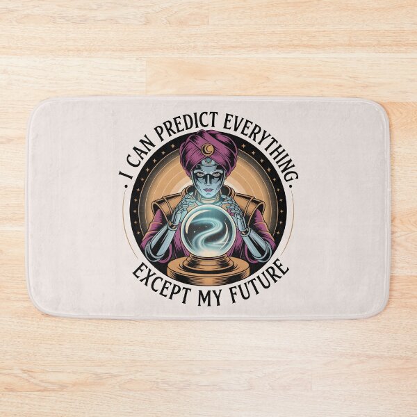 Item preview, I Can Predict Everything Except My Future – Funny AI Prediction Humor designed and sold by Jollys-ArtShop.