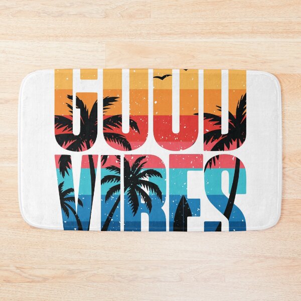 Item preview, Good Vibes - Vintage Distressed Retro Beach designed and sold by Marshallamoakohene.